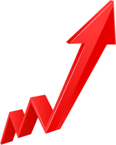 右上がり　画像